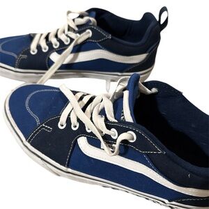 Navy, Blue, Vans Old Skool, size 9.5 Men’s